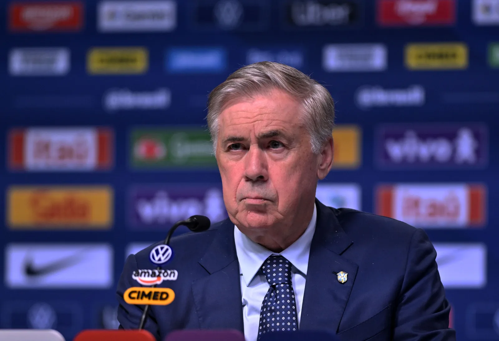Ancelotti convoca 26 jogadores para amistosos do Brasil contra Austrália e Índia