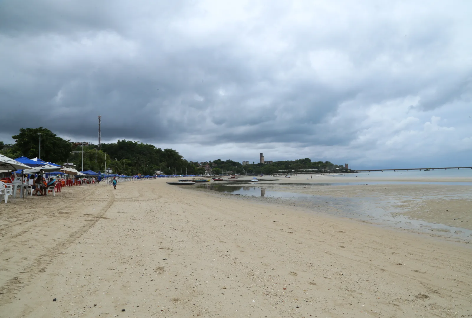 Palhinha pede redução da interdição na praia de São Tomé de Paripe