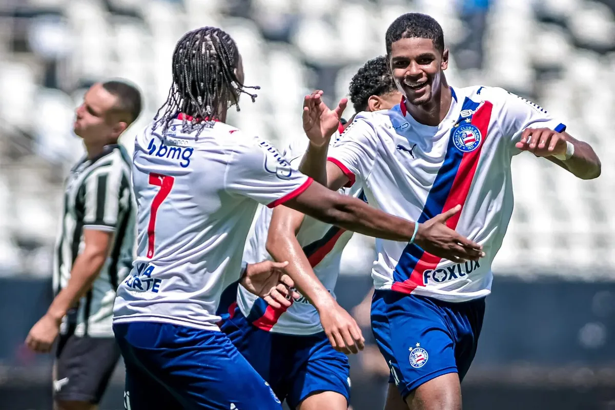 Bahia vence Botafogo, e Vitória supera América-MG no Sub-17