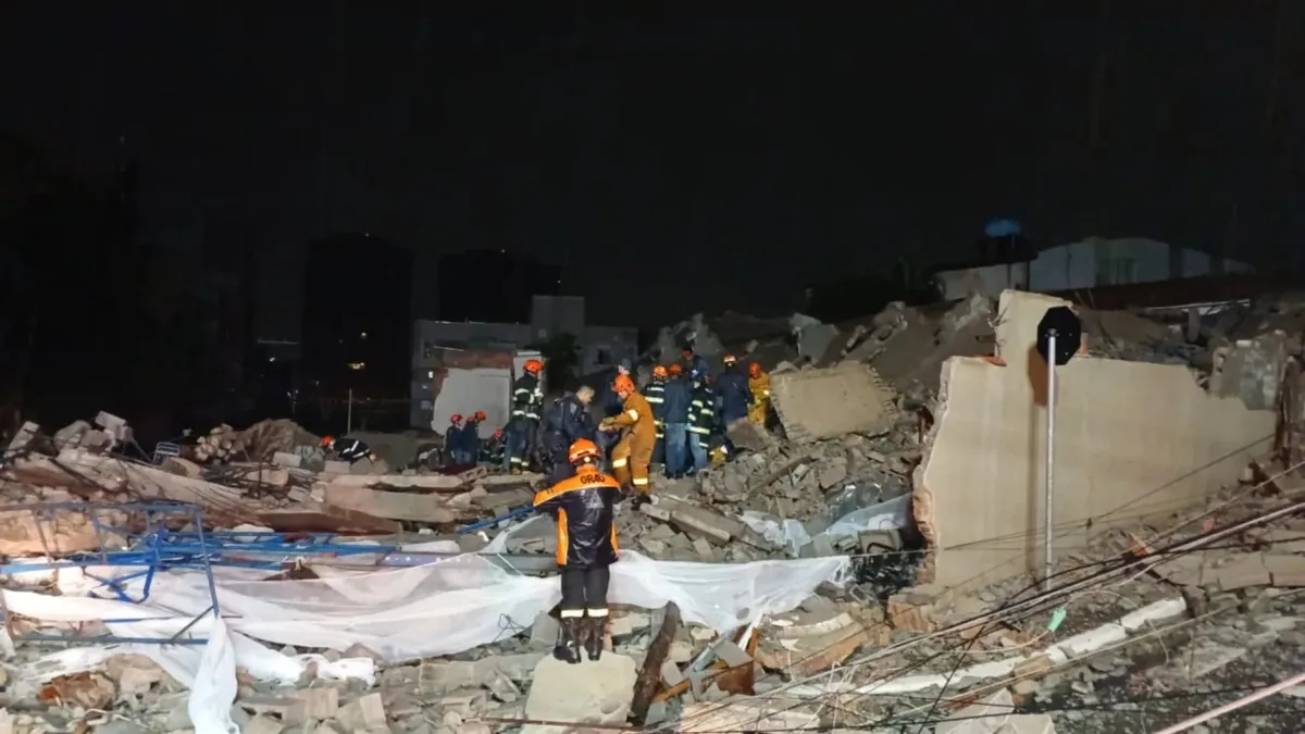 Desabamento em São Paulo deixa seis mortos; criança segue desaparecida
