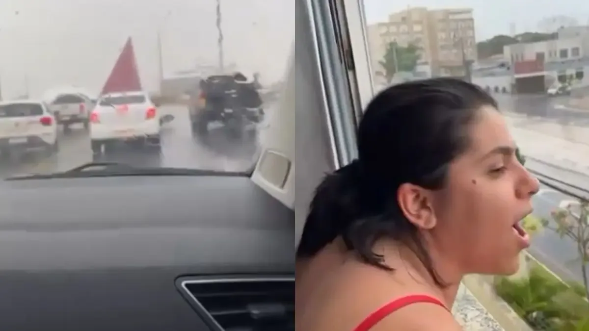 Chuva chega a Goiânia e ameniza o calor nesta terça-feira