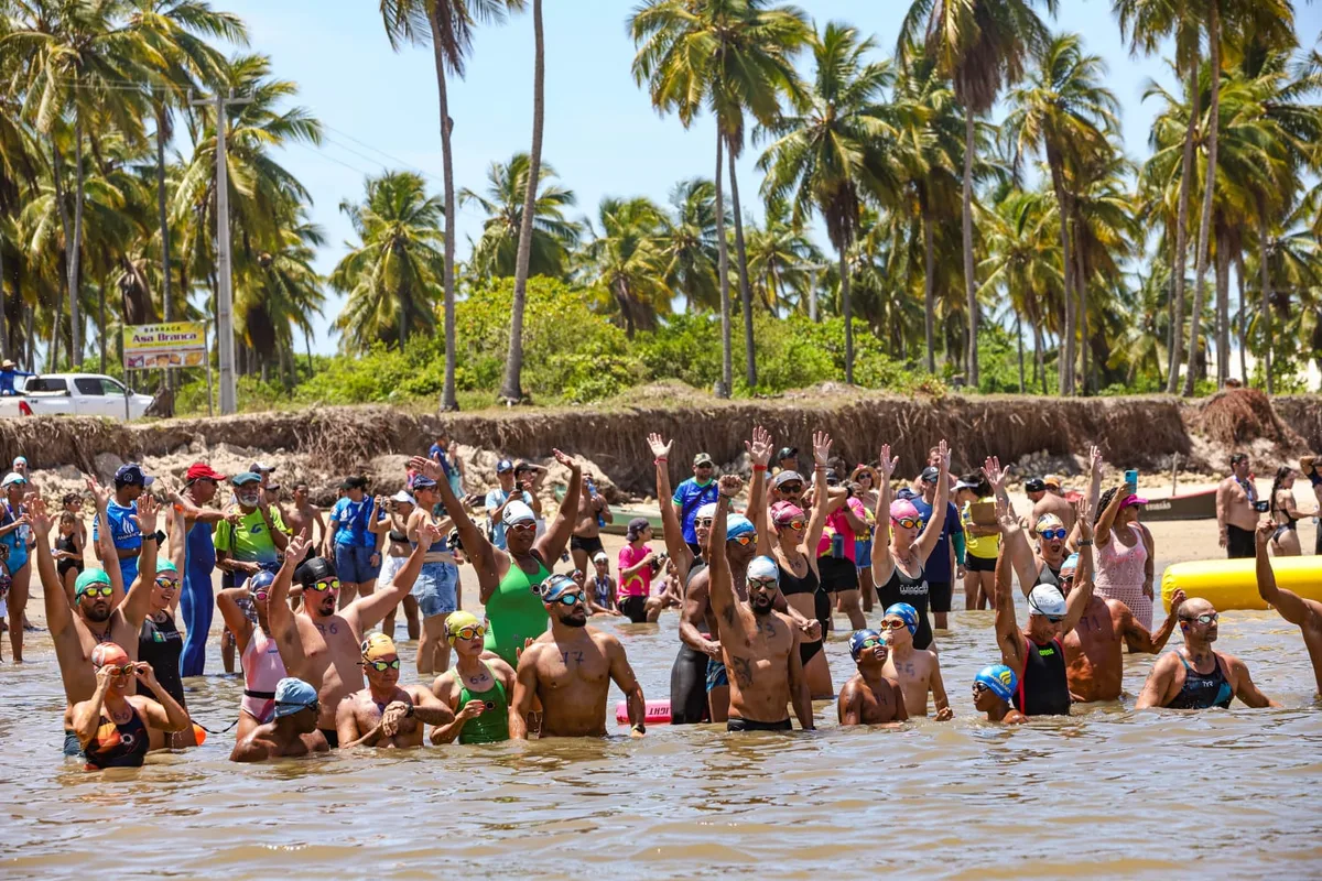 Maratour celebra 15 anos com etapa de águas abertas na Ilha de Itaparica