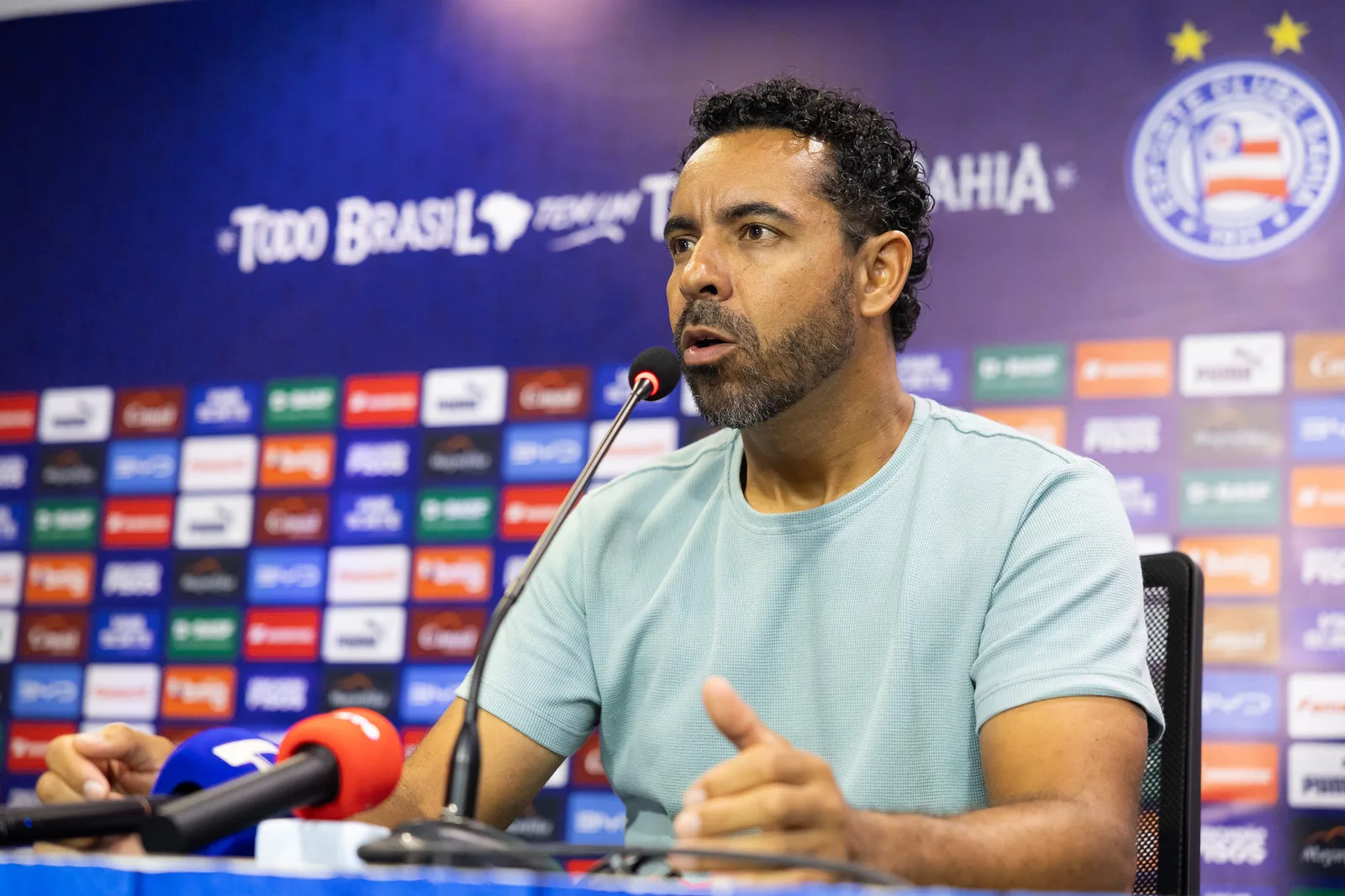 Felipe Freitas mantém confiança do Bahia após derrota para o Corinthians