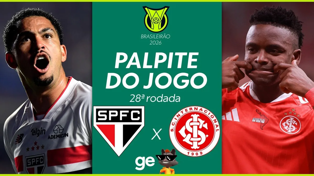 São Paulo recebe o Internacional em busca de recuperação no Brasileirão