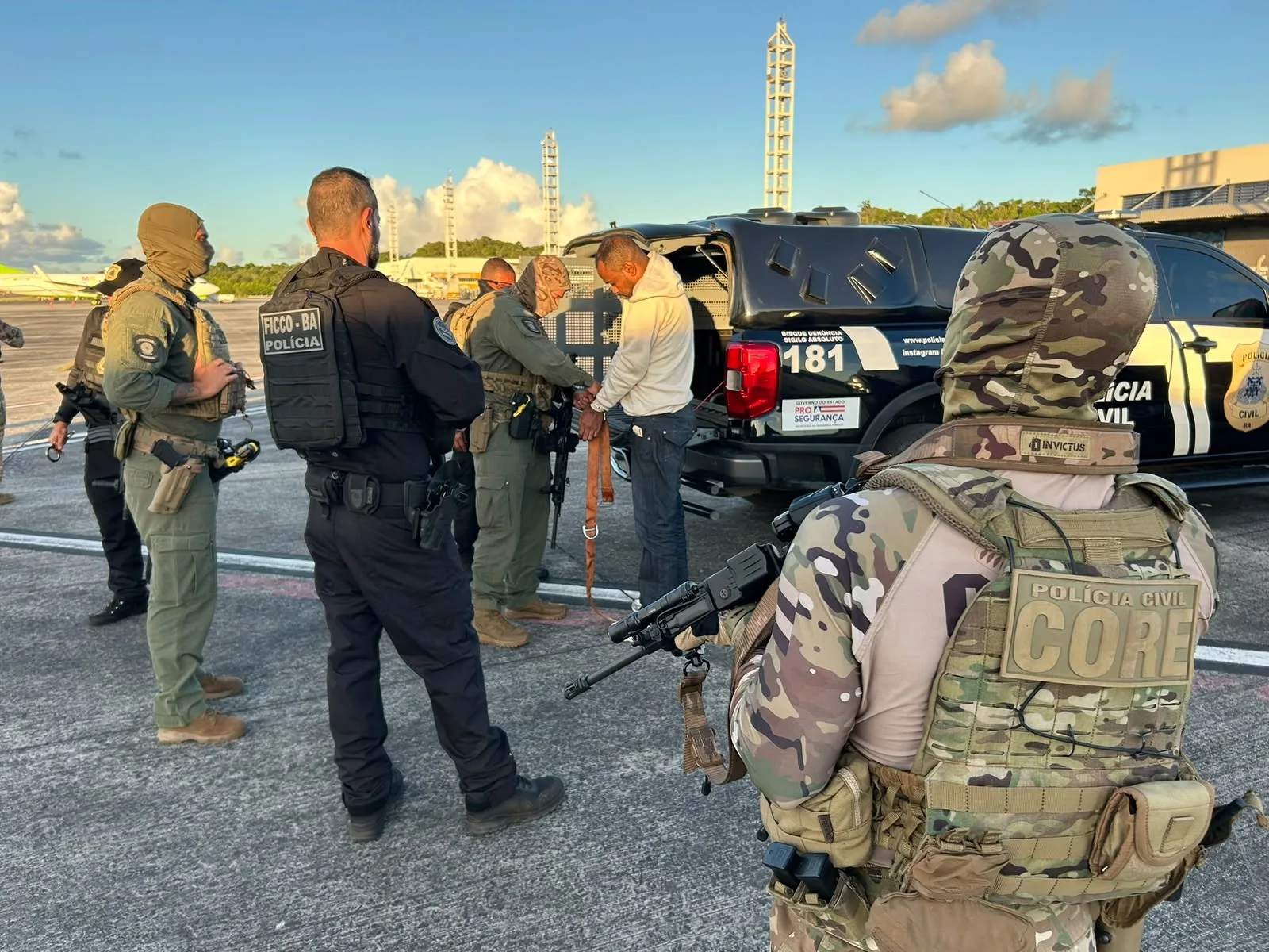 Ações da Bahia prendem integrantes de facções em três estados em 72 horas
