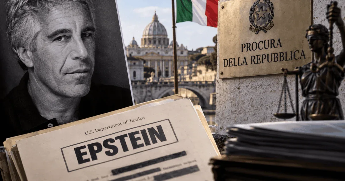 Itália pede documentos aos EUA para investigar possíveis conexões com caso Epstein