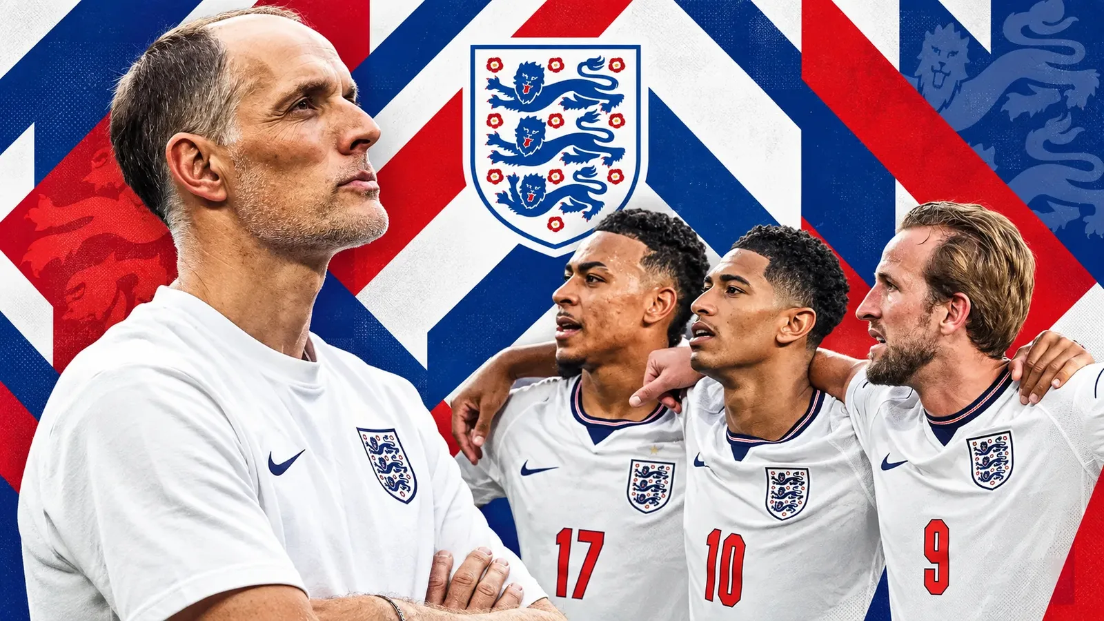 Inglaterra pode renovar elenco para os próximos jogos da Nations League