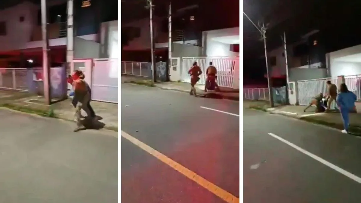 PMs agridem e atingem com bala de borracha candidata a suplente no Senado em SC; assista ao vídeo