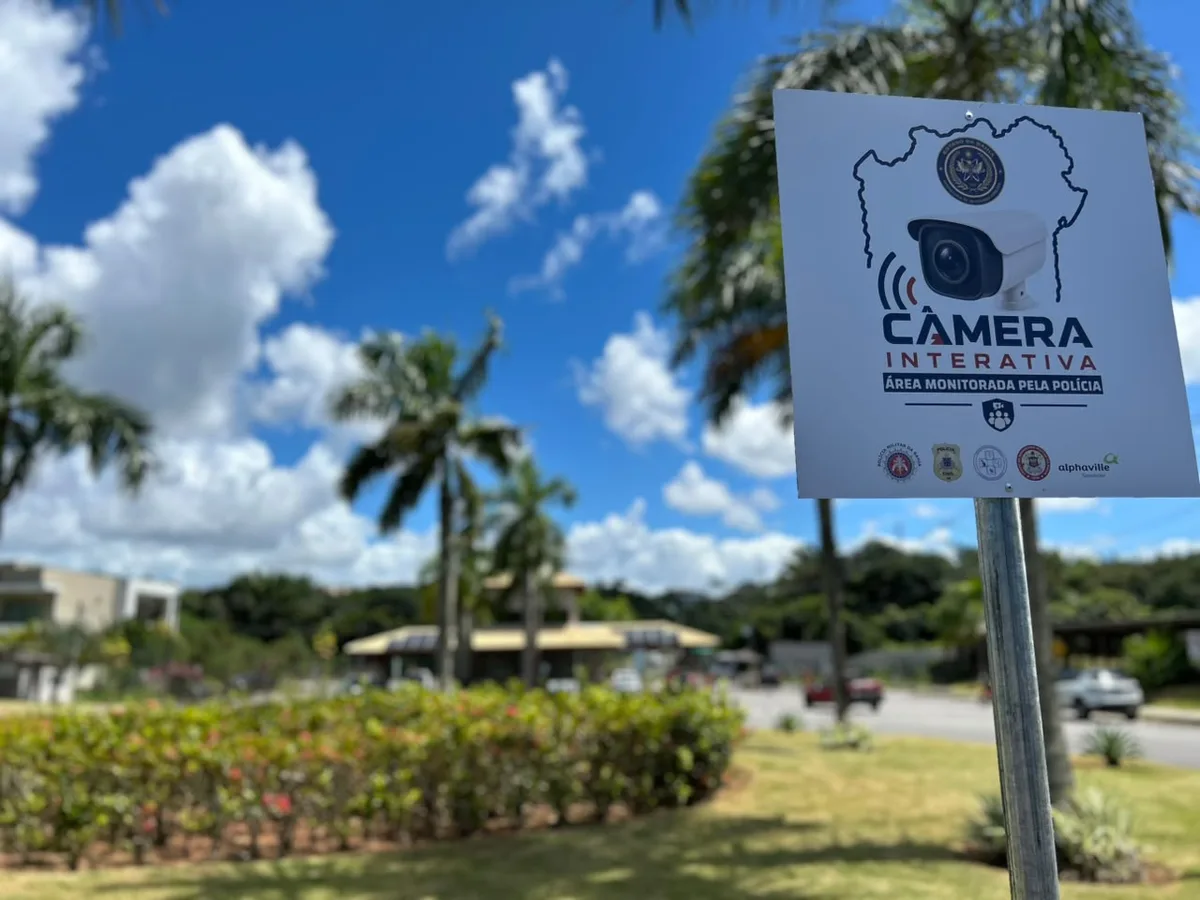 Programa permite que moradores e comércios cedam imagens à polícia na Bahia