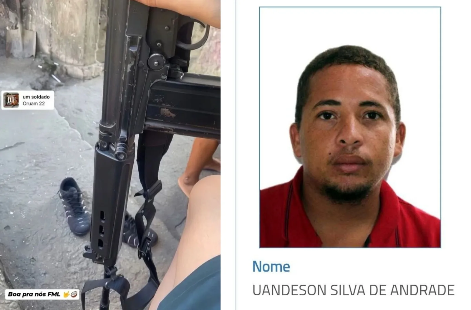 Líder do BDM é preso com comparsa após confronto na Bahia