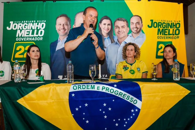 Justiça determina remoção de propaganda de Jorginho por divulgação irregular de pesquisa e aplica multa de R$ 5 mil por dia