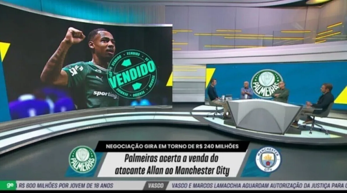Palmeiras lidera receitas com vendas na segunda janela de transferências