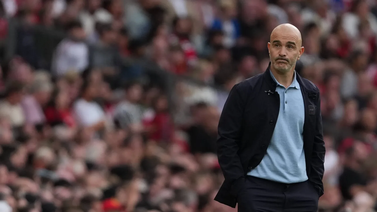 Maresca lembra gol de 2023 ao comentar erro do VAR em clássico de Manchester