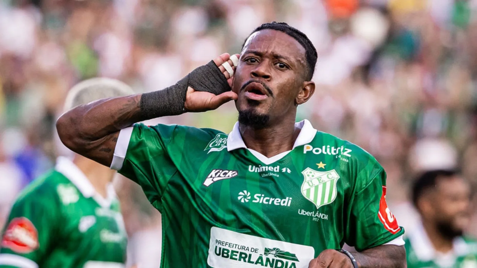 Marcos Calazans marca gol do título do Uberlândia na Série D
