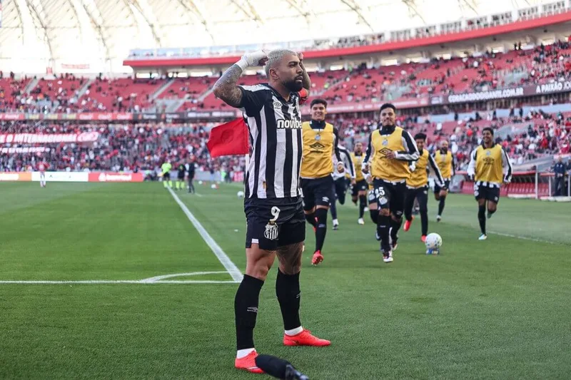 Santos supera o Internacional em Porto Alegre e chega aos 32 pontos