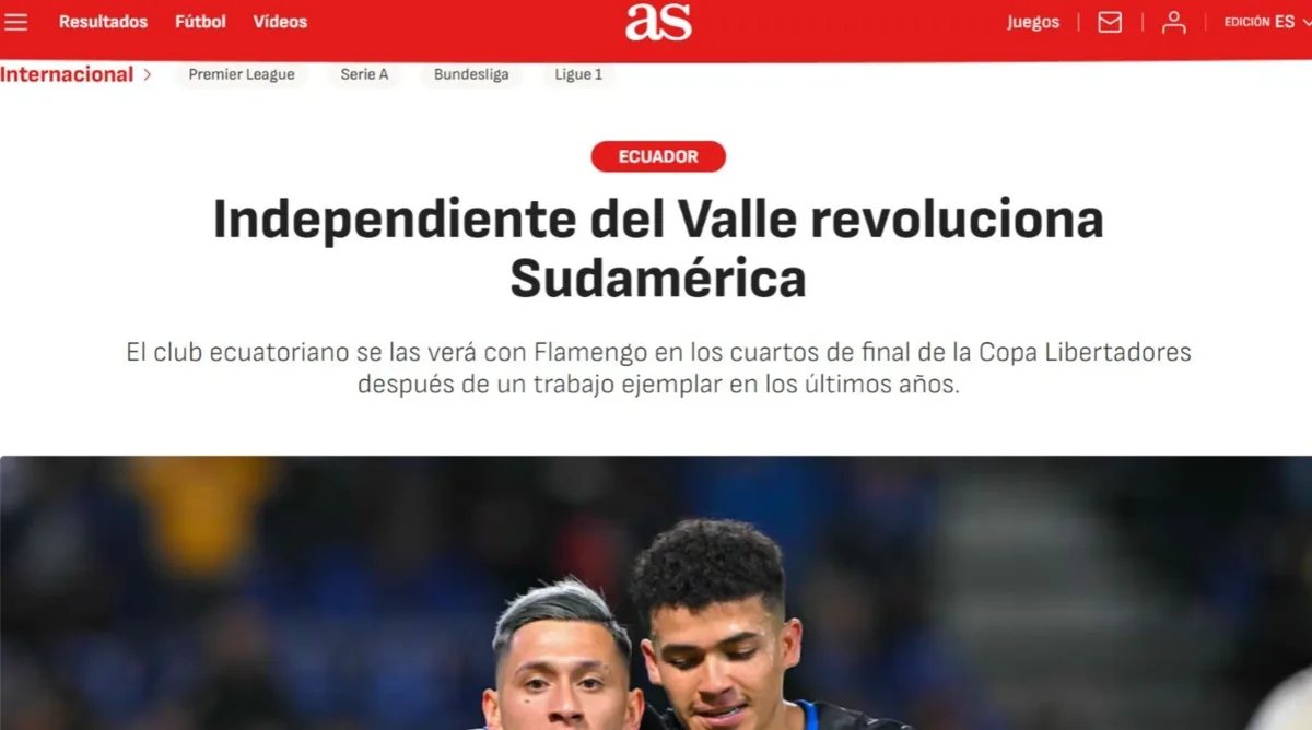 Independiente del Valle ganha destaque na Espanha antes de duelo com Flamengo