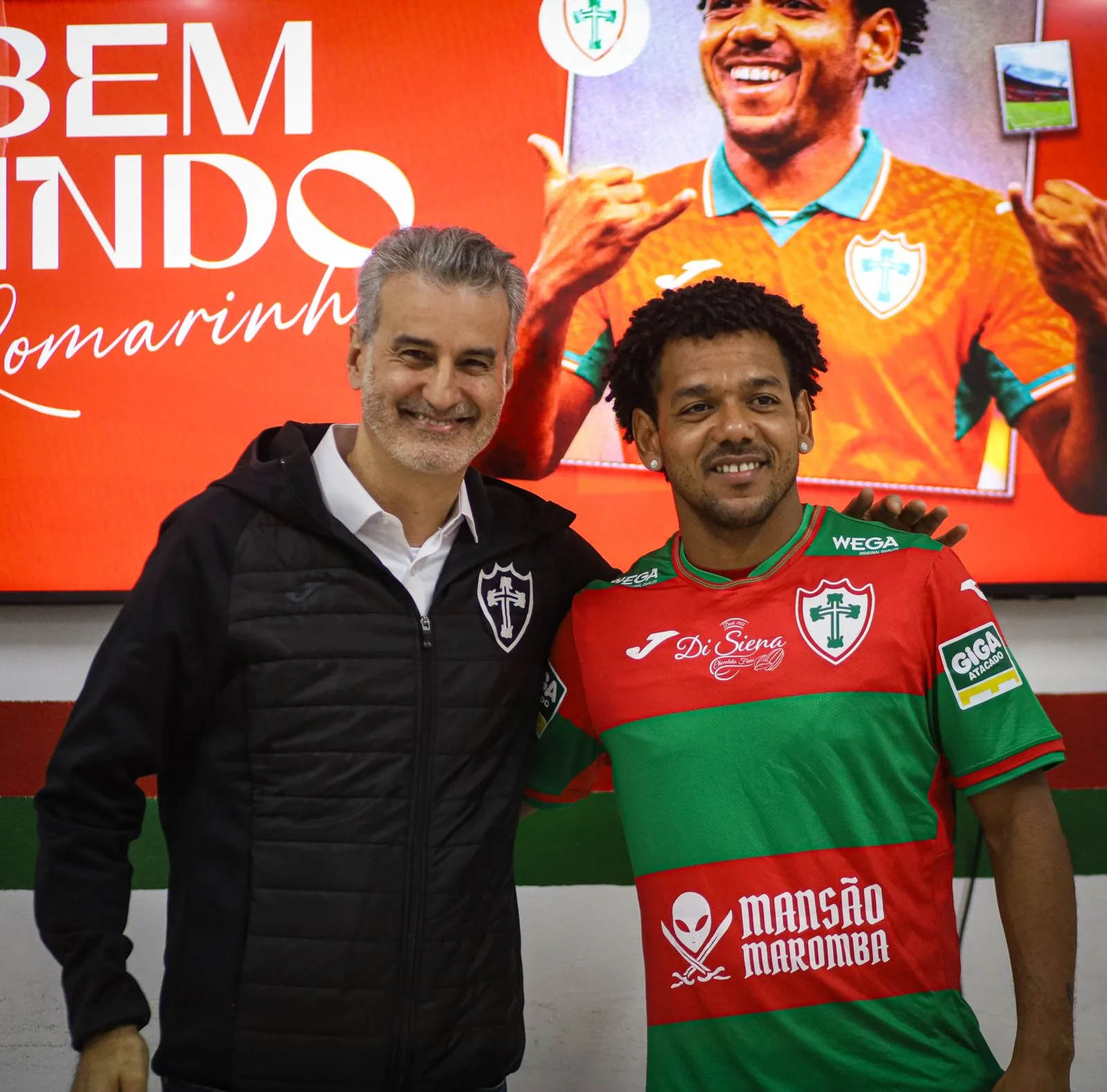 Romarinho é anunciado como primeiro reforço da Portuguesa para 2027