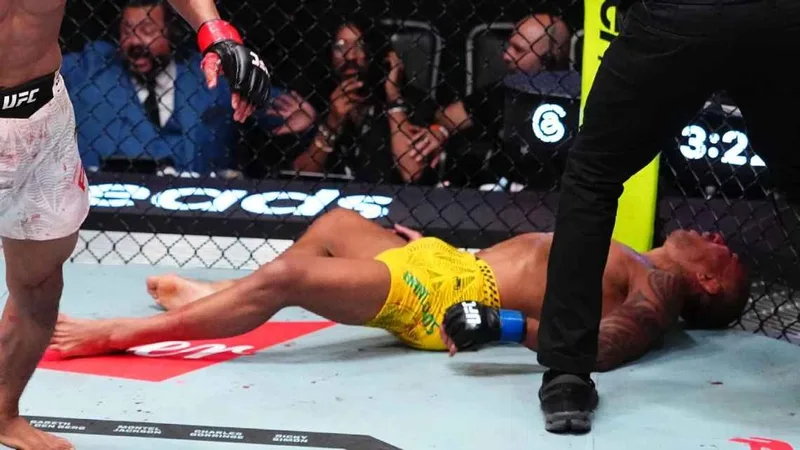 Raoni Barcelos é internado após mal súbito no UFC Vegas 121