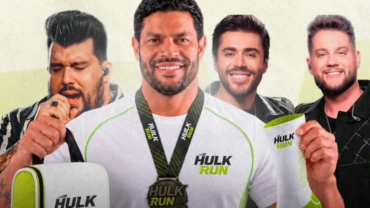 Hulk organiza corrida solidária com sete mil participantes em Belo Horizonte