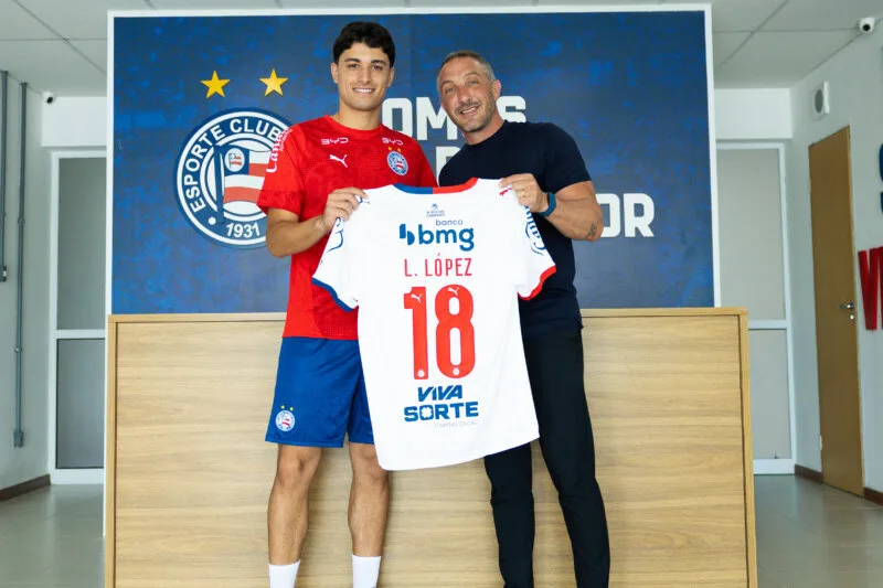 Bahia anuncia empréstimo de Lautaro López até o fim da temporada