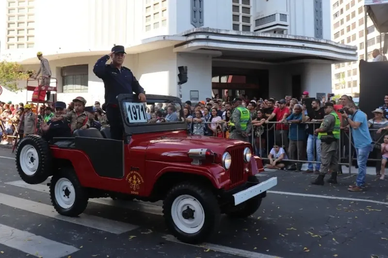 Desfile cívico-militar altera trânsito em Goiânia nesta segunda-feira (7)