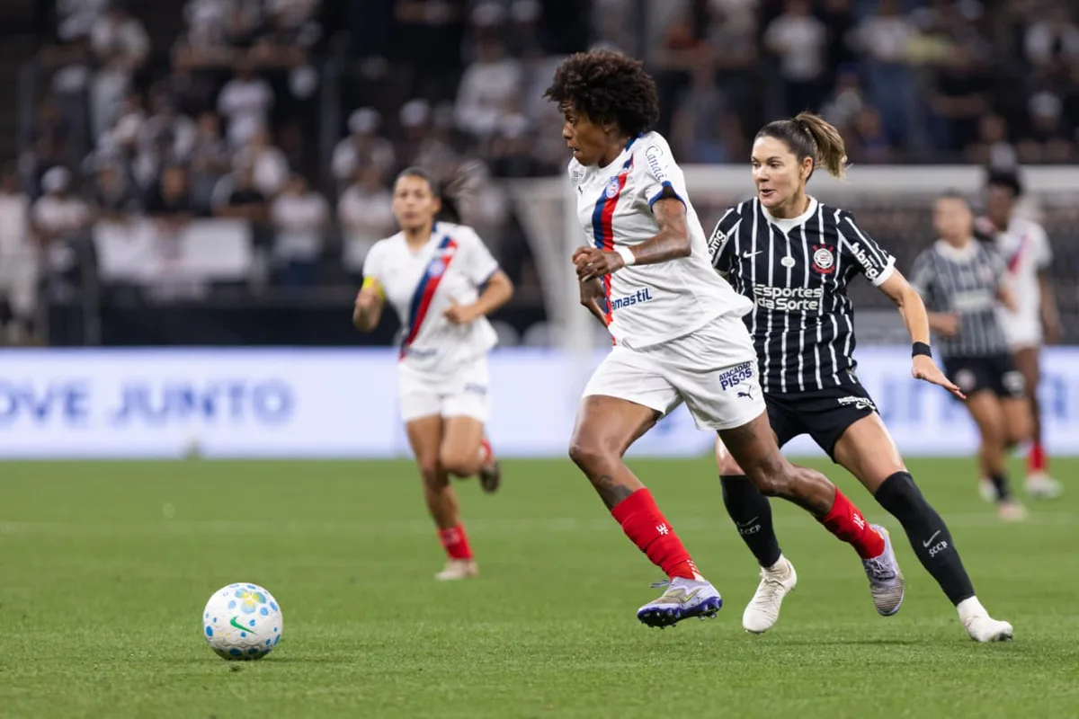 Corinthians vence o Bahia e avança à final do Brasileirão Feminino