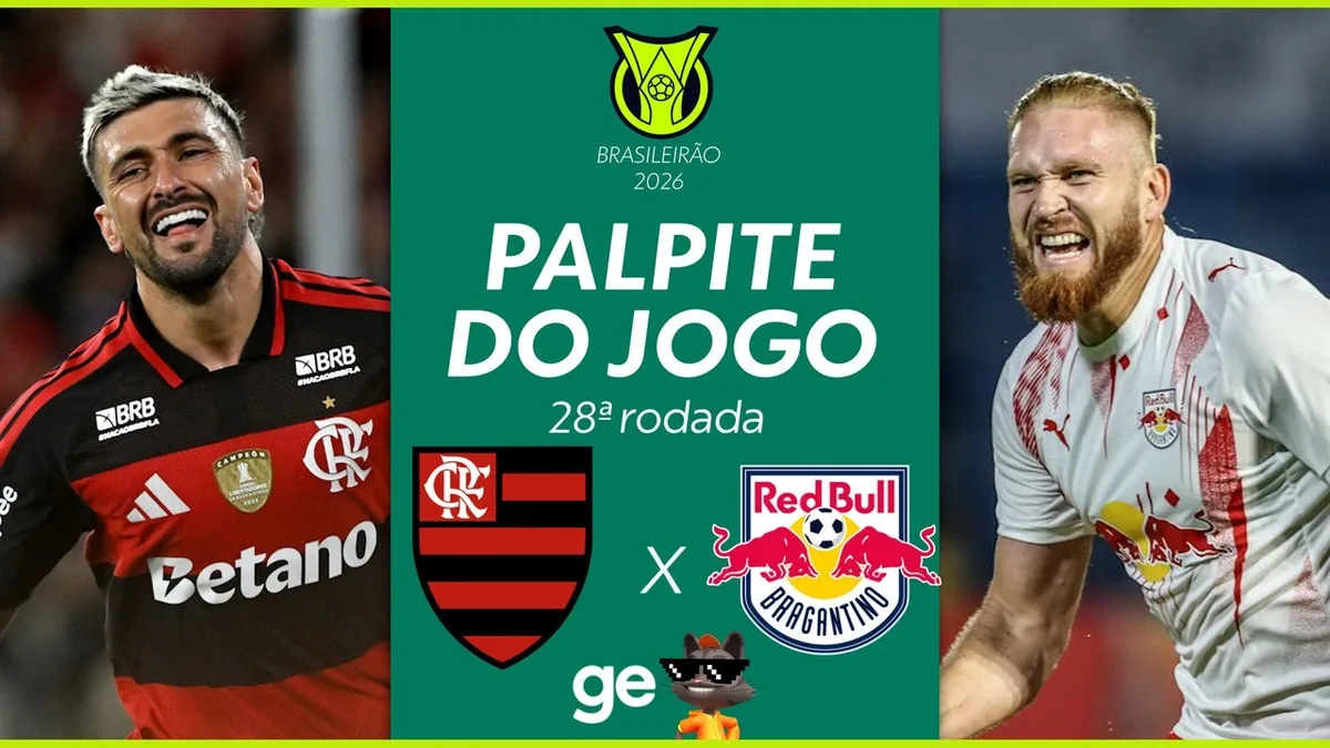 Torcida do Flamengo define escalação para duelo com o Bragantino