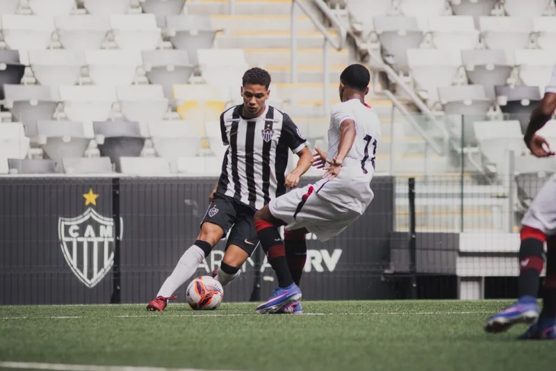 Vitória perde por 3 a 0 para o Atlético-MG no Brasileiro Sub-17