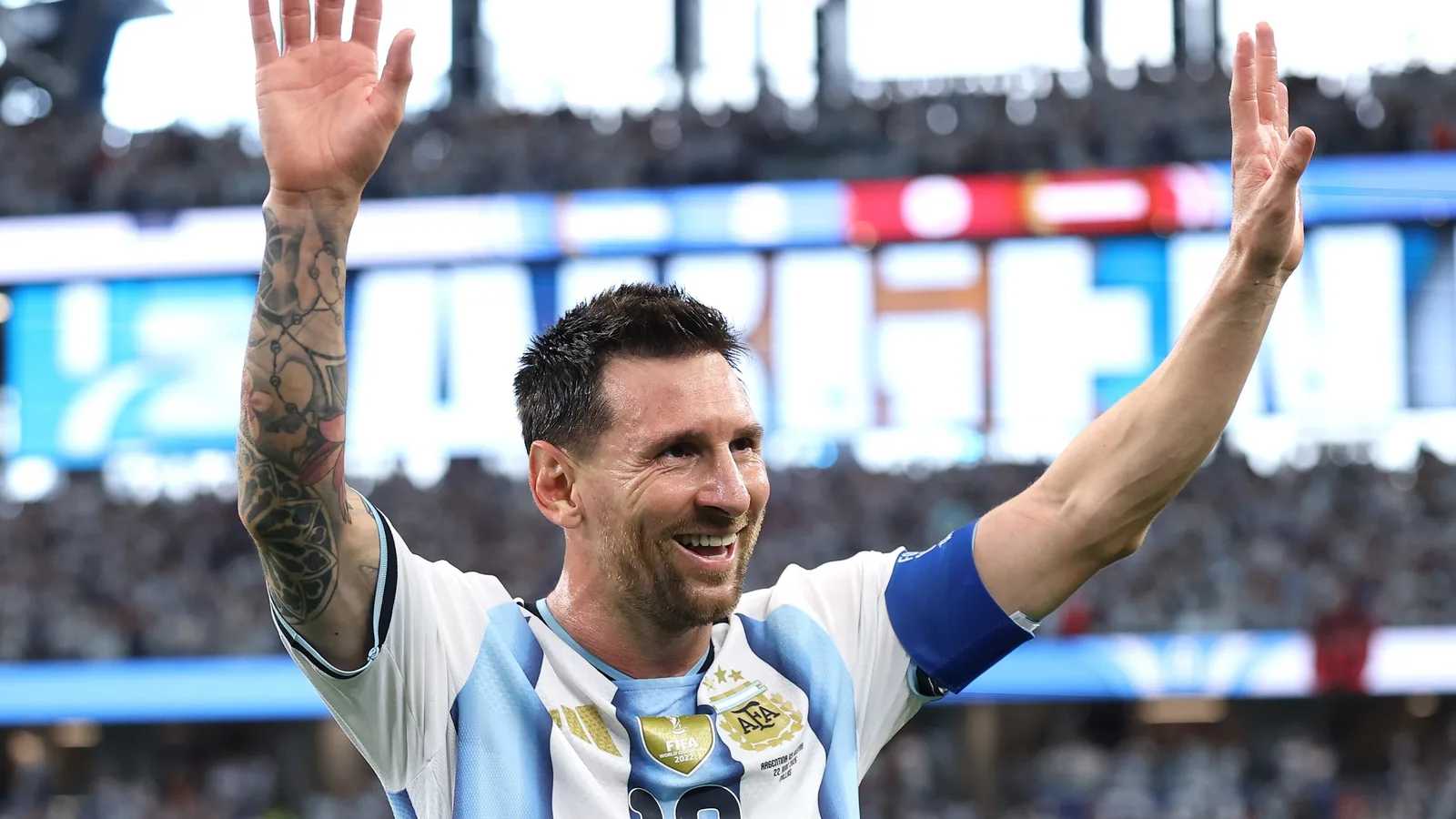 Messi fará despedida da Argentina com ingressos a partir de R$ 98,89