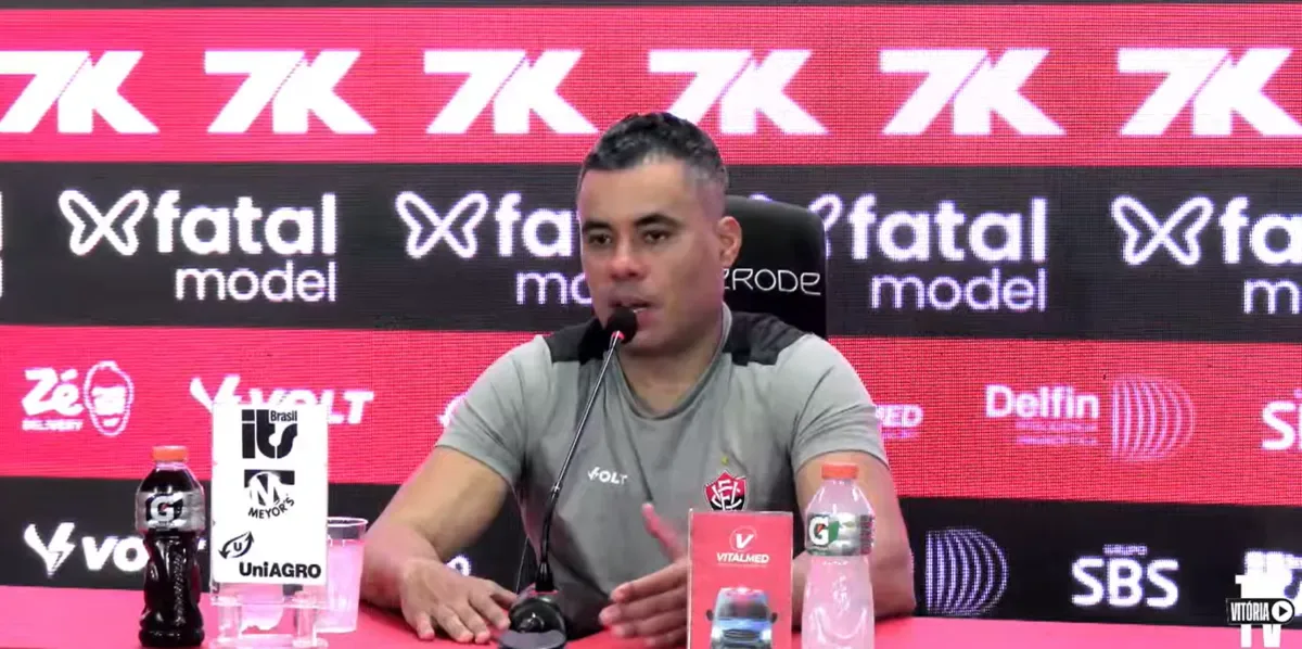 Jair Ventura aponta peso mental após empate do Vitória com o Mirassol