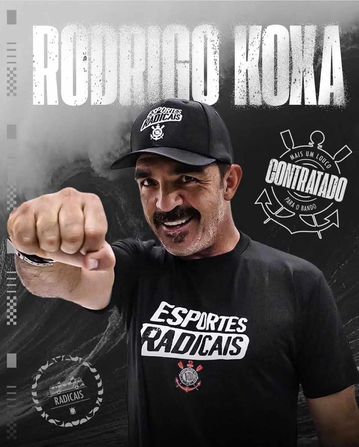 Corinthians anuncia Rodrigo Koxa para a equipe de Esportes Radicais