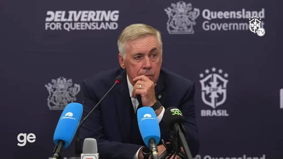 Ancelotti celebra reação do Brasil e confirma Morisco contra a Índia