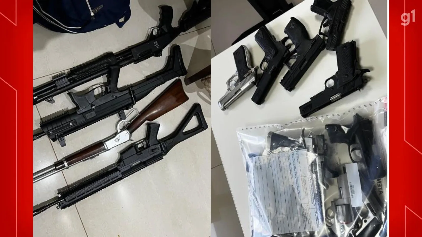 PF apreende mais de 20 armas em endereço de ex-presidente do BRB