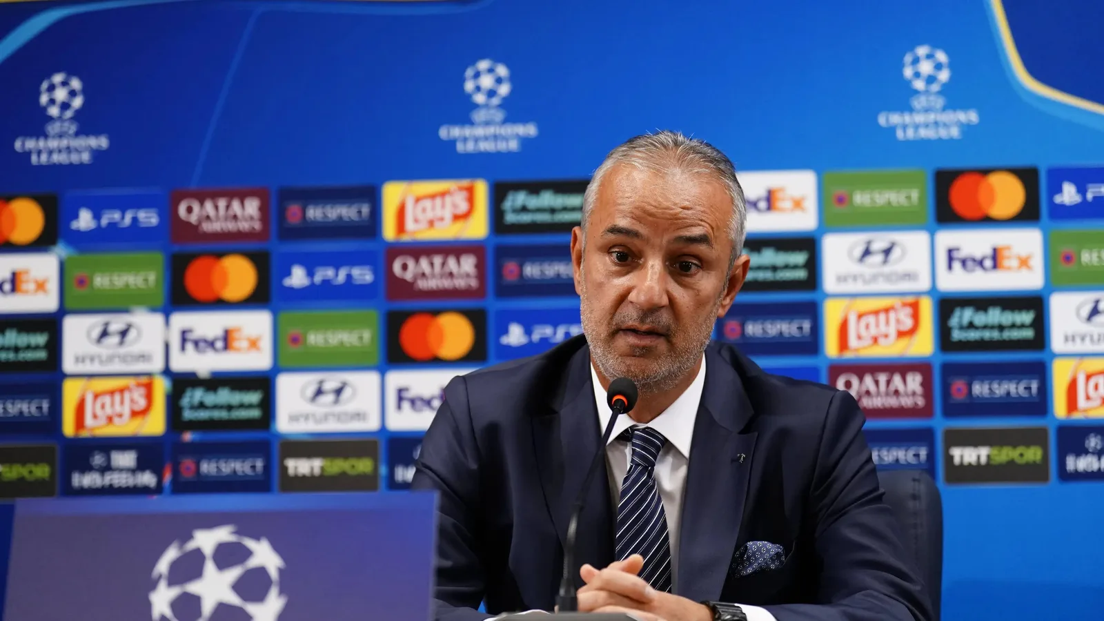 İsmail Kartal deixa o Fenerbahçe após empate com a Roma