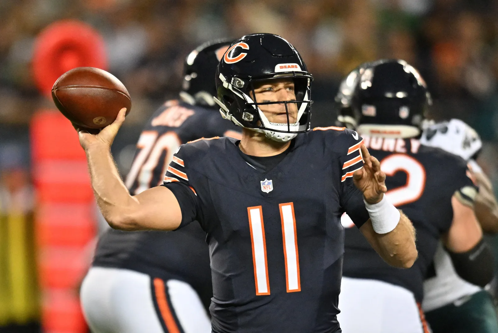Case Keenum lidera Bears em vitória sobre Eagles na NFL