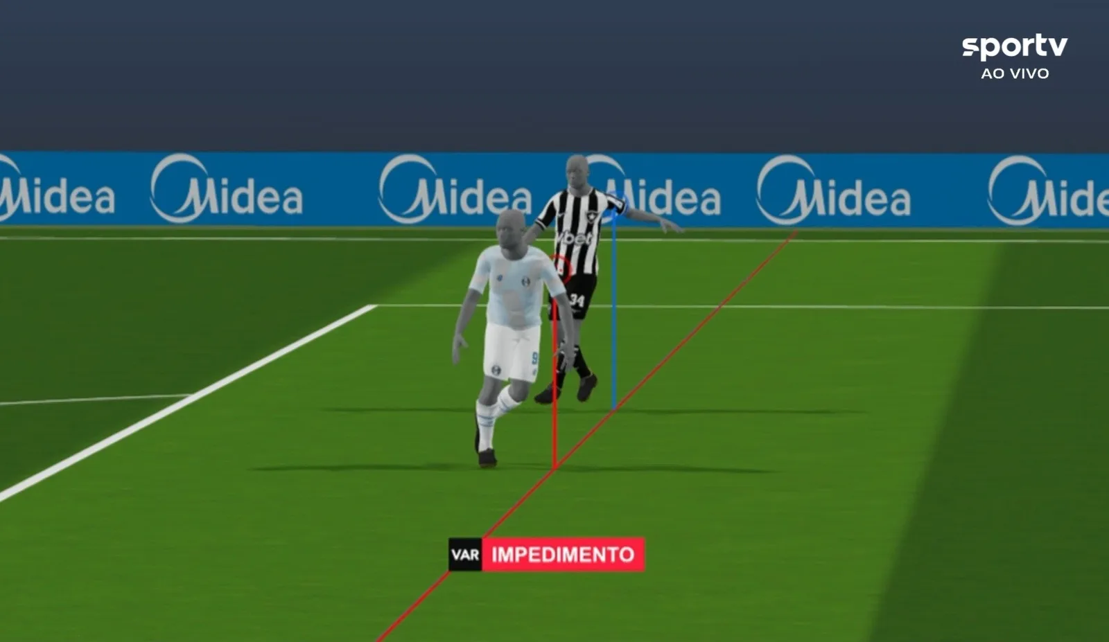 CBF divulga diálogo do VAR em gol anulado do Grêmio contra o Botafogo