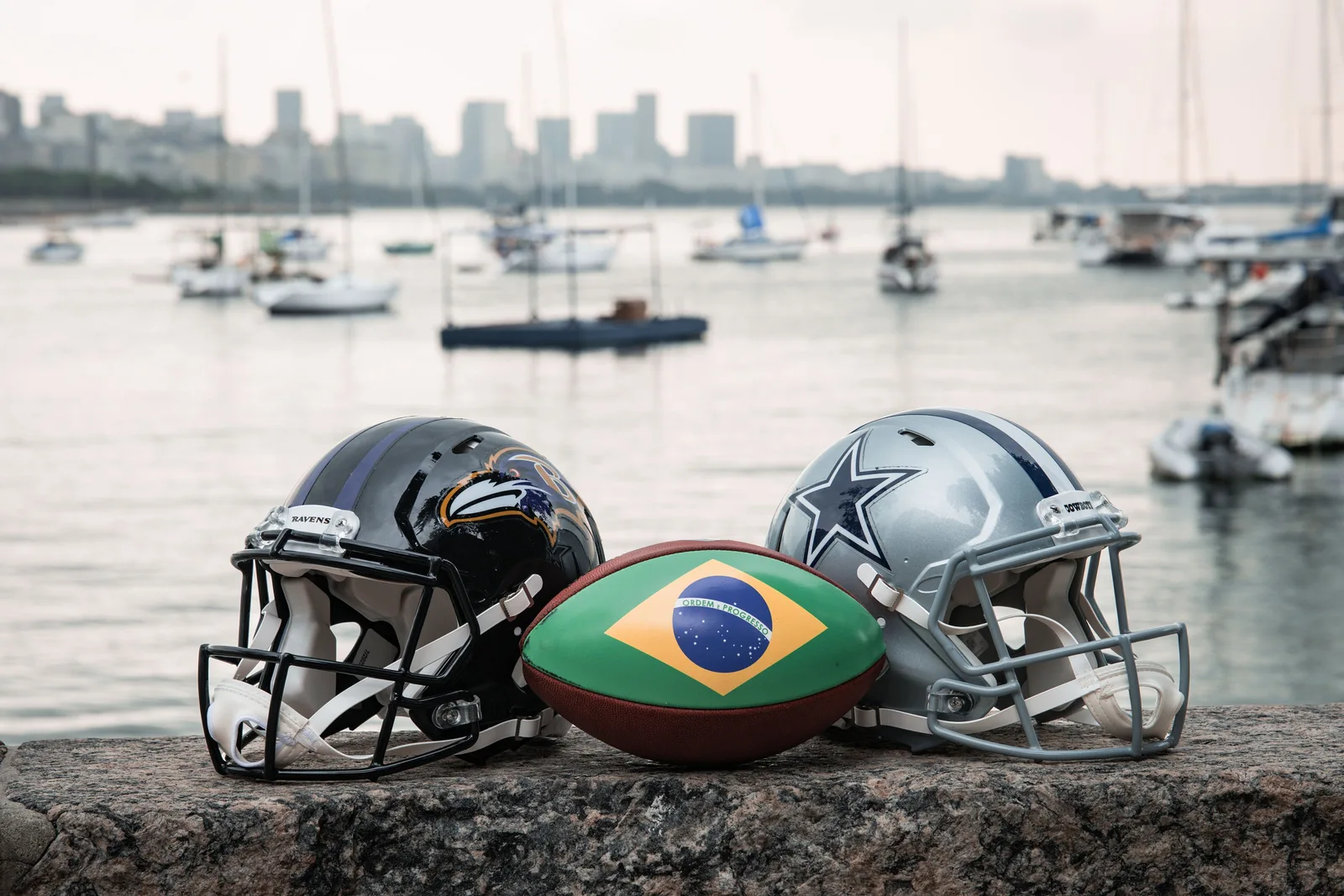 Torcedores de Cowboys e Ravens organizam encontros no Rio antes do jogo da NFL