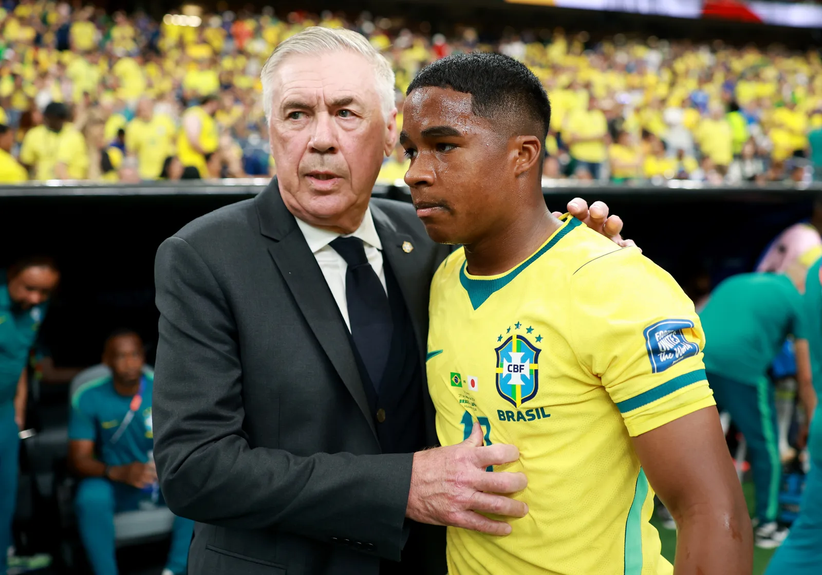 Ancelotti projeta Endrick com mais espaço na Seleção após primeira convocação