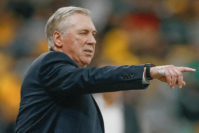 Ancelotti vê empate do Brasil como parte de fase de testes