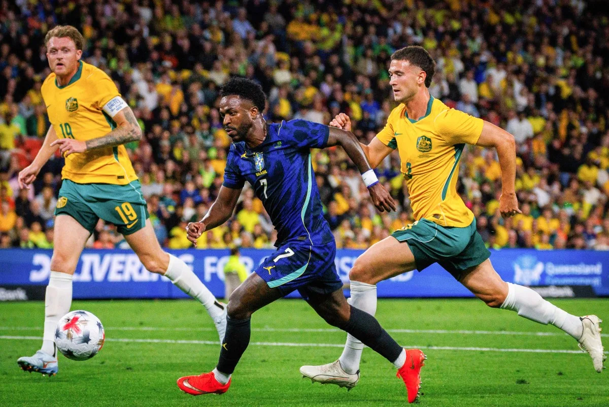 Brasil vence a Austrália por 4 a 2 em amistoso de seis gols