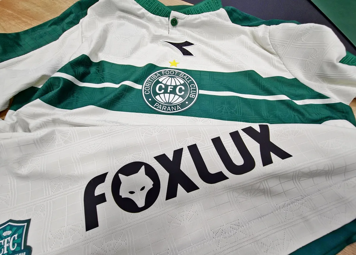 Coritiba confirma Foxlux como patrocinadora principal da camisa