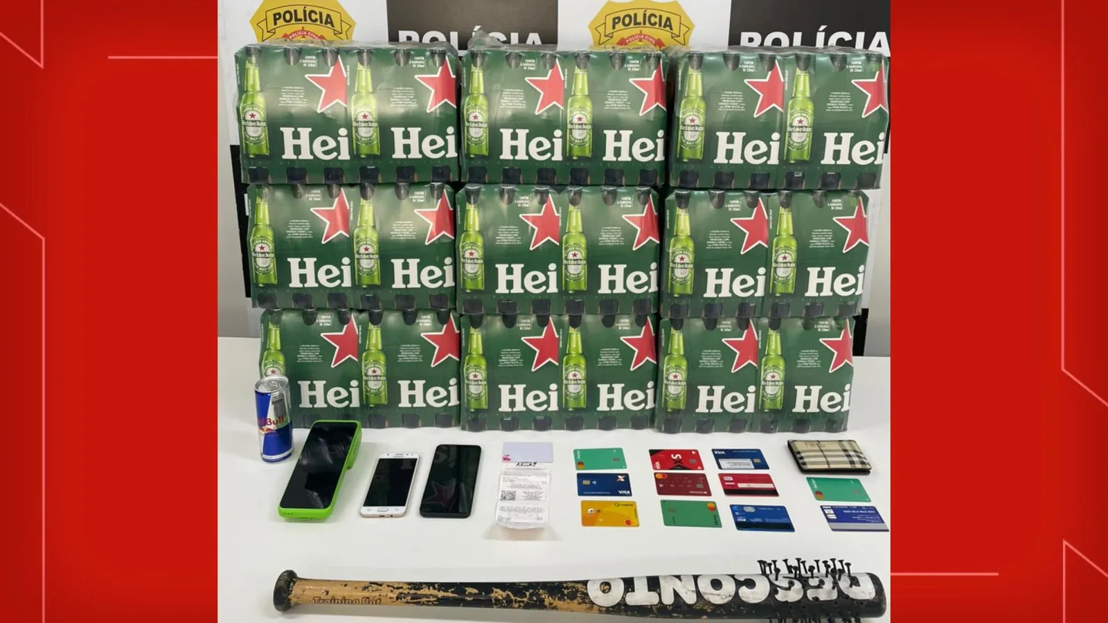 Suspeito é detido no DF após compra fraudulenta de 216 garrafas de cerveja