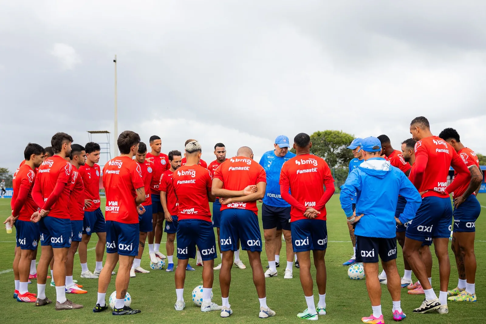 Michel Araújo inicia transição física no Bahia durante pausa para a Data Fifa