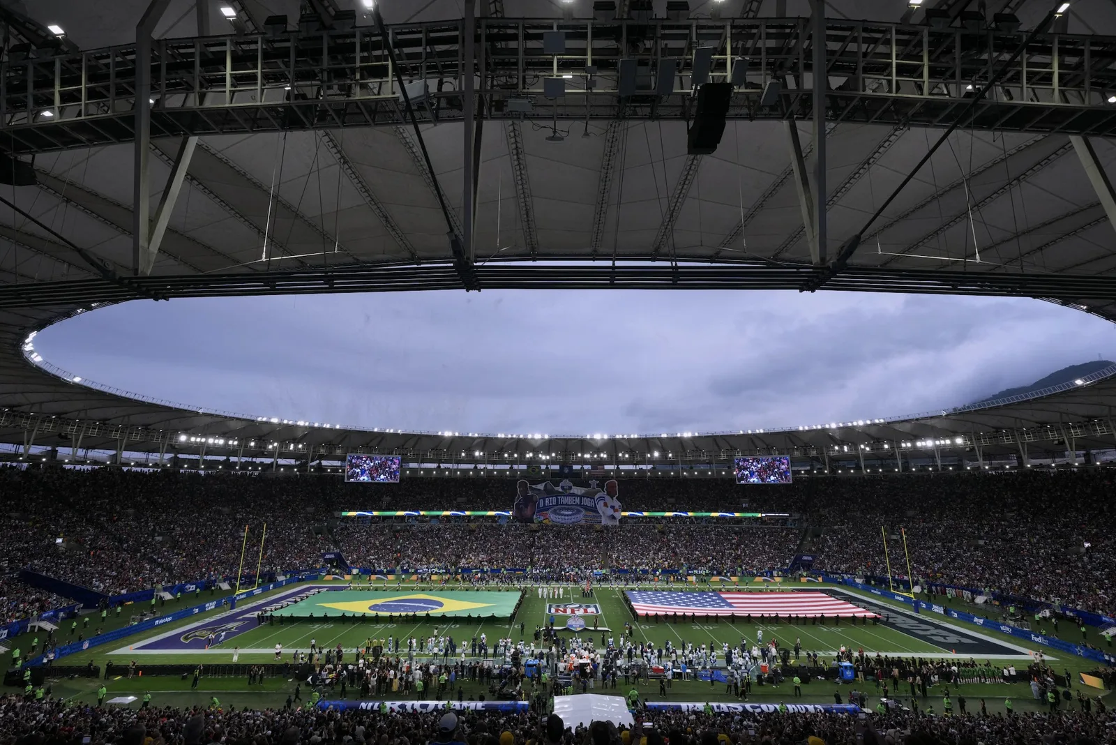 Ravens e Cowboys registram maior audiência de jogo internacional da NFL nos EUA