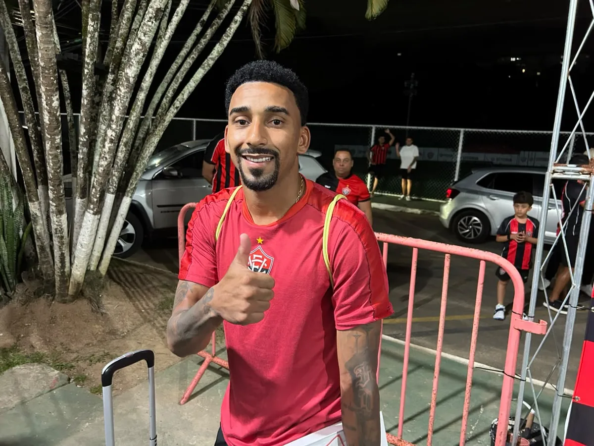 Mateus Silva projeta Libertadores após vitória do Vitória sobre o Grêmio