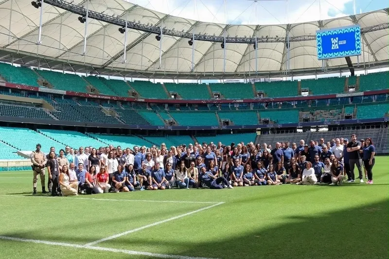 Arena Fonte Nova recebe terceira inspeção da FIFA para a Copa de 2027