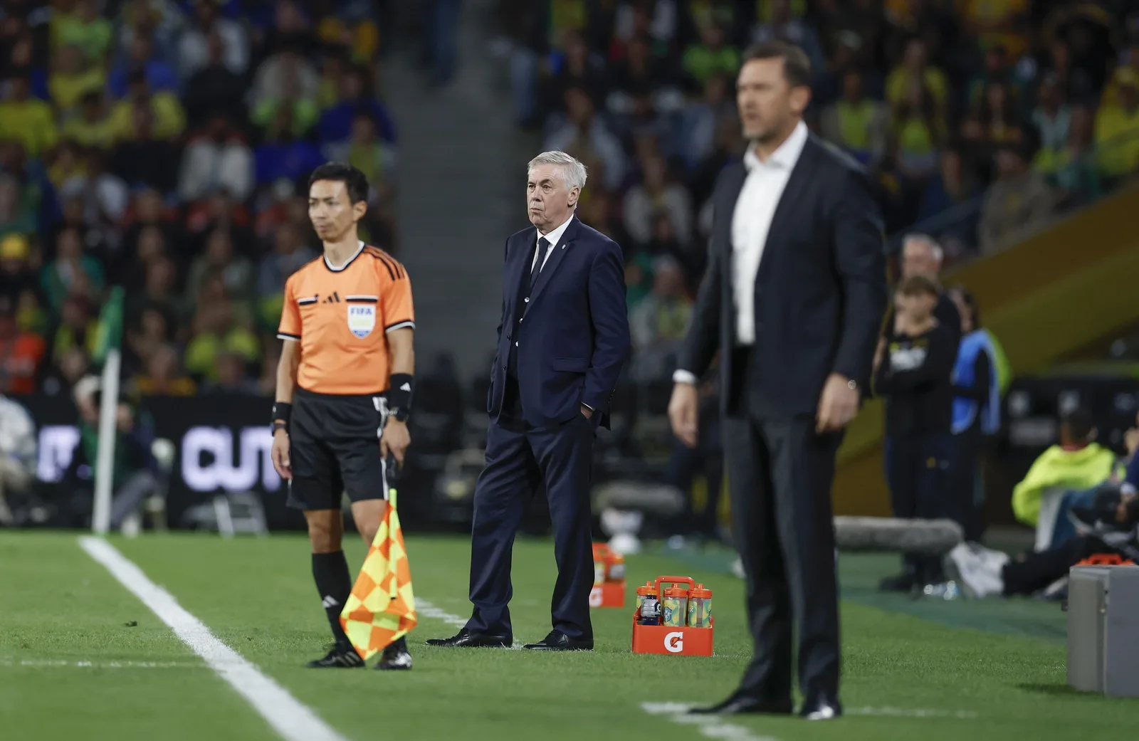 Ancelotti aprova atuação de Otávio na vitória do Brasil sobre a Austrália