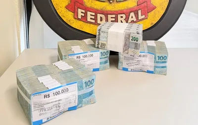 PF apreende R$ 500 mil com deputado estadual em Santa Catarina